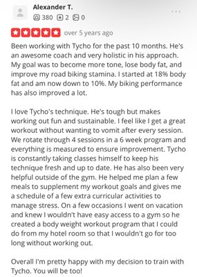 7 Reviews - These are 7 reviews that aren't on my Yelp page