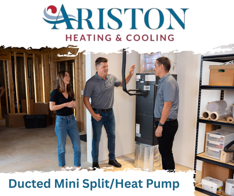 Full Electric Whole House Heat Pump - These are examples of Mitsubishi Ducted Heat Pumps we installed and what the indoor units look like. One of them was located in the garage, the other located in a closet. These units are versatile and can accommodate any space where the an older furnace occupied.