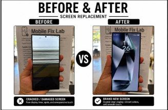 Screen Repair - Cracked glass, dead pixels, ghost touch, OLED burn-in. Premium panels fitted with factory-tight tolerances — most done in under an hour. Screen Repair - Cracked glass, dead pixels, ghost touch, OLED burn-in. Premium panels fitted with factory-tight tolerances — most done in under an hour.