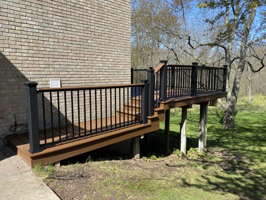 Trex Deck - This Trex deck came together very nicely! From professional in home estimates to construction of your project, Brandon Ascroft LLC provides end to end communication throughout the whole process and delivers a level of service unmatched in the construction world! Trex Deck - This Trex deck came together very nicely! From professional in home estimates to construction of your project, Brandon Ascroft LLC provides end to end communication throughout the whole process and delivers a level of service unmatched in the construction world!