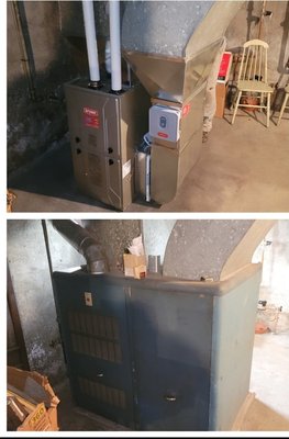 Just some pictures of a few jobs - We service all makes and models of residential hvac. We Install and have in stock at all times, American Standard, Bryant, Amana,Goodman, Ameristar, and Payne