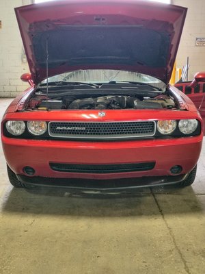 2010 Challenger. Engine repair. - we brought this Challenger back to life. it had a worn out rocket assembly and a leaking oil cooler. we saved it from needing a new engine! 2010 Challenger. Engine repair. - we brought this Challenger back to life. it had a worn out rocket assembly and a leaking oil cooler. we saved it from needing a new engine!