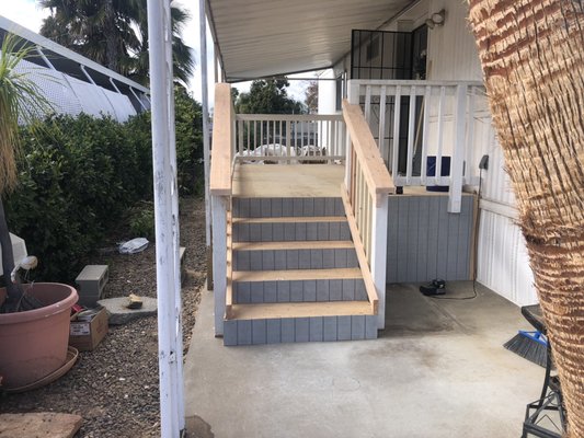 Deck restoration San Diego - I restored this deck. Originally had five layers of plywood and only three 4x6x20 underneath so I reframed it and put new plywood Deck restoration San Diego - I restored this deck. Originally had five layers of plywood and only three 4x6x20 underneath so I reframed it and put new plywood