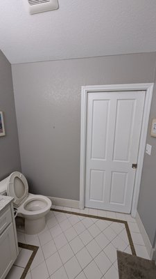 Pocket door track replacement - We replace old or damaged pocket door tracks so your sliding door opens and closes smoothly again. The job usually involves removing the trim, taking the door out, installing a new high-quality track and rollers, and adjusting the alignment. We make sure everything slides quietly and fits perfectly.
