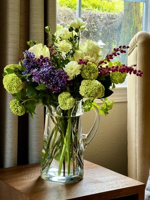 Pitcher of Love - Seasonal fresh spring mix