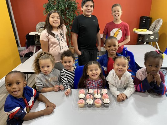 Joyful Moments at Little Masters Academy: Celebrations, Fun, and Play! - A delightful collection of memories from Little Masters Academy, showcasing the joy and excitement of our young learners. From birthday celebrations with cake and cupcakes to bouncing in the bouncy house and gathering eggs during our Easter egg hunt, these moments reflect the fun, friendship, and learning that happen every day at our daycare. Joyful Moments at Little Masters Academy: Celebrations, Fun, and Play! - A delightful collection of memories from Little Masters Academy, showcasing the joy and excitement of our young learners. From birthday celebrations with cake and cupcakes to bouncing in the bouncy house and gathering eggs during our Easter egg hunt, these moments reflect the fun, friendship, and learning that happen every day at our daycare.