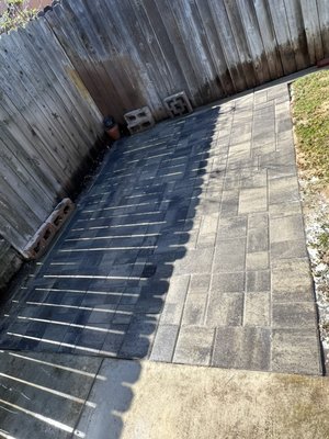 Pavers - Gray charcoal courtyard Pavers - Gray charcoal courtyard
