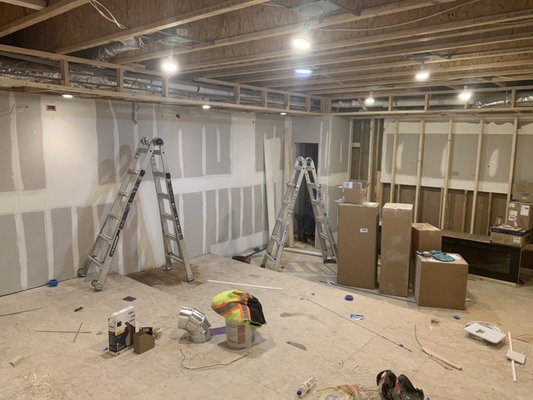A total house remodel in Atlanta - in progress but finish some items - This is a house that we are working on currently. It is such a beautiful home. Stay tune for more pictures as we continue working and be ready for the final pictures...