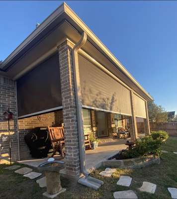Motorized Patio Shades - Call Today! Motorized Patio Shades - Call Today!