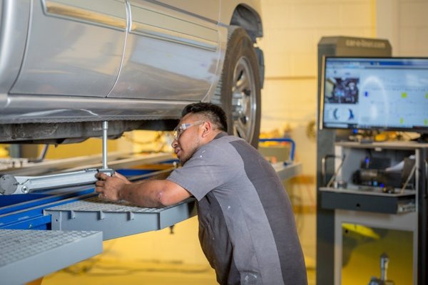 Frame / Structural Repairs - Repairing frame damage on a wrecked vehicle can be a tough job and even harder to do if you do not have the proper automotive frame straightening equipment for the job like we do!