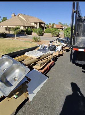 After Reno Cleanup - This home owner did some renos and needed us to remove the junk / debris from the curb. After Reno Cleanup - This home owner did some renos and needed us to remove the junk / debris from the curb.