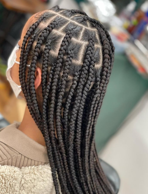 Braids & More! ( Knotless Box, Faux Locs, Color w/ Braids ) - Braids & More! ( Knotless Box, Faux Locs, Color w/ Braids )