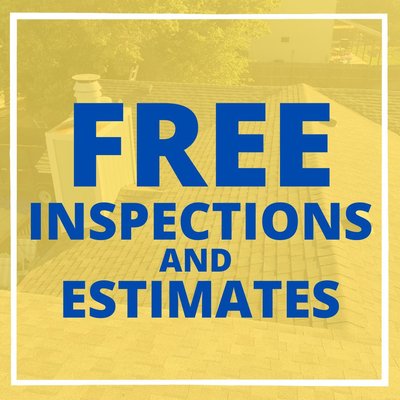 Free Inspections and Estimates - If your roof has a leak, is aging, or you've been hit by a hail storm. Our team is ready to come inspect your roof and provide you with a free estimate to repair or replace your roof. Free Inspections and Estimates - If your roof has a leak, is aging, or you've been hit by a hail storm. Our team is ready to come inspect your roof and provide you with a free estimate to repair or replace your roof.