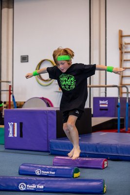 Ninja Bears & Ninja Gym (coed ages 4-12) - Is your child a fan of the American Ninja Warrior TV Show? Zoom through timed obstacle courses, run, jump, fly, and tumble through safe gymnastics equipment, and combine your ninja training with gymnastics skills like handstands, cartwheels, bar skills and flips! Focusing on agility, coordination, strength, and FUN this class is fast paced and perfect for your rough and tumble son or daughter! Call 619-940-4075 or visit https://gemstonegymnastics.com/ to enroll now.