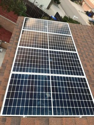 Roof and Ground Installations - Here is two different projects that we have completed on 2019 one roof mount and the other one ground mount on a hill.