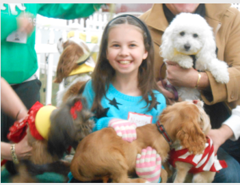Become a Participant - A participant is a child or an adult who is registered to engage with our dogs during sessions. You can register for either private or group sessions. Private sessions are 45-minutes in length and group sessions are up to one-hour in length.
You may form your own group. We welcome groups of up to 8 individuals who are made up of family and friends, school groups or members of organizations and clubs. Become a Participant - A participant is a child or an adult who is registered to engage with our dogs during sessions. You can register for either private or group sessions. Private sessions are 45-minutes in length and group sessions are up to one-hour in length.
You may form your own group. We welcome groups of up to 8 individuals who are made up of family and friends, school groups or members of organizations and clubs.