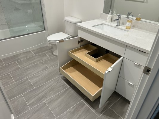 Under master bath sink solutions. - Storage solutions for under your master bathroom sinks. Under master bath sink solutions. - Storage solutions for under your master bathroom sinks.