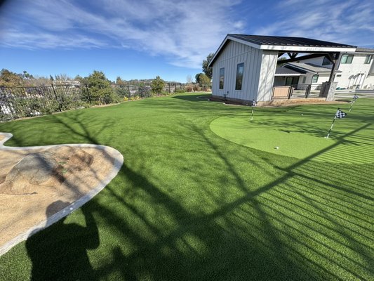 Artificial Turf Installations - We offer a variety of Artificial Turfs to serve all purposes. Our Turfs come with a 15 Year Warranty and are lead-free. Call, text or message us to schedule your free estimate!
