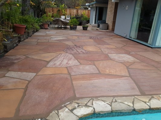 FLAGSTONE PATIO - NEW FLAGSTONE PATIO FLAGSTONE PATIO - NEW FLAGSTONE PATIO