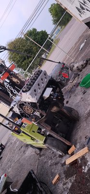 Engine/Transmission Replacement - Engine and transmission replacement