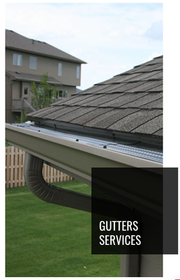 Gutters - Check out the discounts that we offer.