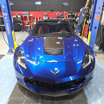 2019 corvette C7 Grand Sport - This stunning 2019 Corvette C7 Grand Sport now features Ultimate Ceramic Tint, delivering top-tier heat rejection, UV protection, and sleek aesthetics.
✔ Sides: 35% – Reduces glare while maintaining excellent visibility.
✔ Back Window: 15% – Deep shade for privacy and superior temperature control.
✔ Windshield: 50% -clear protection with advanced infrared rejection for a cooler, more comfortable drive.
Our Ultimate ceramic tint enhances driving comfort by significantly reducing interior heat while adding a refined, high-performance look. Whether on the street or the track, this Corvette now benefits from cutting-edge protection and style.
📍 Book your appointment today to experience the difference. 2019 corvette C7 Grand Sport - This stunning 2019 Corvette C7 Grand Sport now features Ultimate Ceramic Tint, delivering top-tier heat rejection, UV protection, and sleek aesthetics.
✔ Sides: 35% – Reduces glare while maintaining excellent visibility.
✔ Back Window: 15% – Deep shade for privacy and superior temperature control.
✔ Windshield: 50% -clear protection with advanced infrared rejection for a cooler, more comfortable drive.
Our Ultimate ceramic tint enhances driving comfort by significantly reducing interior heat while adding a refined, high-performance look. Whether on the street or the track, this Corvette now benefits from cutting-edge protection and style.
📍 Book your appointment today to experience the difference.