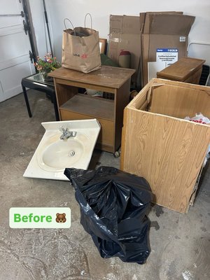 Garage clean out - Completed a garage cleanout by removing unwanted furniture and household items, leaving the space clean and clutter-free. We provide fast, reliable junk removal with responsible disposal and excellent customer service. Garage clean out - Completed a garage cleanout by removing unwanted furniture and household items, leaving the space clean and clutter-free. We provide fast, reliable junk removal with responsible disposal and excellent customer service.