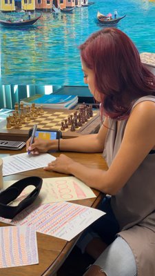 Client that turned into student/coach - This is a picture of a client doing penmanship training that now today is a student/coach. Client that turned into student/coach - This is a picture of a client doing penmanship training that now today is a student/coach.