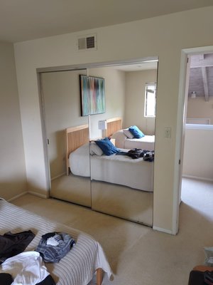 Mirror closet door installations - Closet mirror door Installations Mirror closet door installations - Closet mirror door Installations