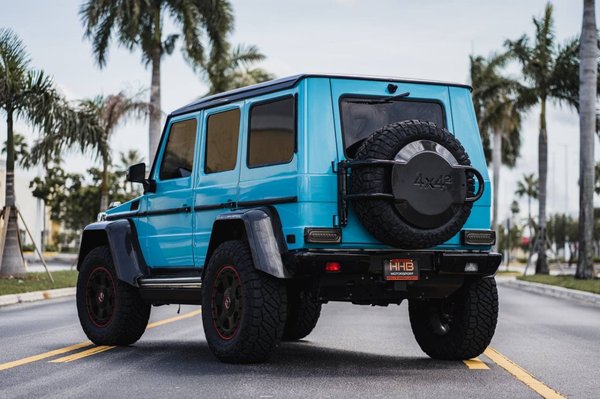 Custom G Wagon 4x4 - Custom project G Wagon 4x4 Squared wrapped in Miami Blue + Custom Wheels + Custom Carbon Body Kit Custom G Wagon 4x4 - Custom project G Wagon 4x4 Squared wrapped in Miami Blue + Custom Wheels + Custom Carbon Body Kit