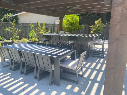 New barbecue installation - We specialize in turning your backyard dreams into reality