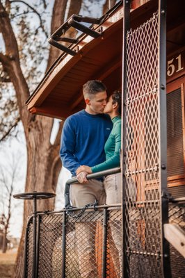 Z&A Proposal Session - This surprise proposal was carefully planned to create a moment they would never forget. From the anticipation leading up to the big question to the excitement afterward, we documented every genuine emotion and followed it with a couples session among the beautiful fall colors to celebrate their engagement.