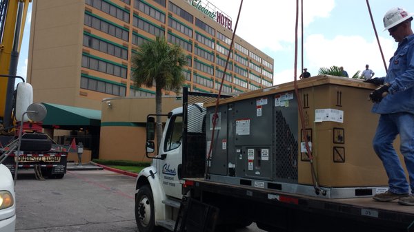Hotel HVAC upgrade - Upgrade of commons areas and convention center HVAC systems on a local hotel.
