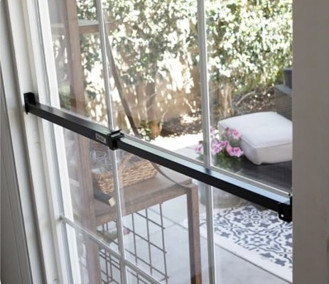 Security Locks - These additional locking mechanisms, help secure your door and provide extra security.