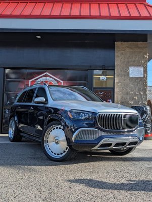 Maybach GLS600 - Fitted with 24” Forgiato Wheels with Nitto Tires!