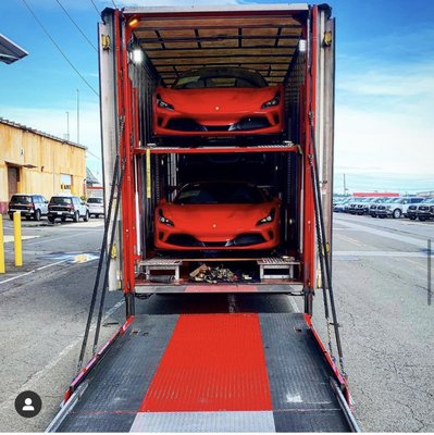 Exotic car transport - We transported these Beautiful Ferraris for our customers down in Florida with our Exotic Car Transport Service as well as a few more Exotic Auto Transports.
Visit our Website for a Quick and Easy FREE Quote! Exotic car transport - We transported these Beautiful Ferraris for our customers down in Florida with our Exotic Car Transport Service as well as a few more Exotic Auto Transports.
Visit our Website for a Quick and Easy FREE Quote!