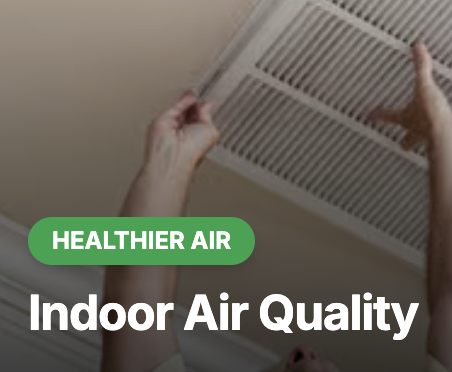 Indoor Air Quality - Breathe cleaner, healthier air at home with expert air quality solutions, starting at $199.

We Offer:
🛠️ Air purification systems
🛠️ Humidity control
🛠️ Duct cleaning
🛠️ UV light system installation

✔️ Why Choose Us? We offer proven technology and expert service to reduce allergens, fight pollutants, and keep your home’s air fresh.

📲 Ready for healthier air? Contact us for a personalized indoor air quality consultation today!