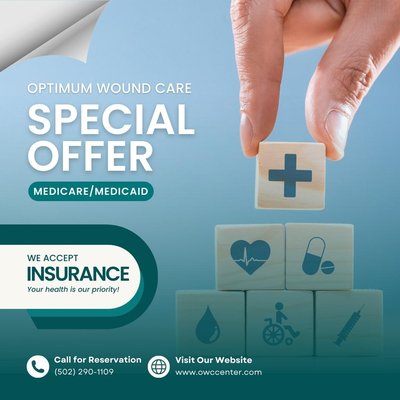 We Accept Insurance! - 👨⚕️ Say goodbye to the stress of paying out of pocket for your healthcare needs!
.
At Optimum Wound Care, we accept insurance to make sure you receive the care you deserve without breaking the bank.
.
Contact us today to schedule an appointment and let us take care of the rest!
.
FOR MORE INFORMATION VISIT OUR WESITE: 🌐 www.owccenter.com
.
📞 Contact Now: (502) 290-1109
📧 info@owccenter.com
🏠 Address: 9115 Leesgate Road, Suite B, Louisville, KY 40222. We Accept Insurance! - 👨⚕️ Say goodbye to the stress of paying out of pocket for your healthcare needs!
.
At Optimum Wound Care, we accept insurance to make sure you receive the care you deserve without breaking the bank.
.
Contact us today to schedule an appointment and let us take care of the rest!
.
FOR MORE INFORMATION VISIT OUR WESITE: 🌐 www.owccenter.com
.
📞 Contact Now: (502) 290-1109
📧 info@owccenter.com
🏠 Address: 9115 Leesgate Road, Suite B, Louisville, KY 40222.