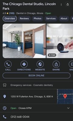 Over 160+ Positive Google Reviews - Why Choose The Chicago Dental Studio?
With over 160+ positive Google Maps reviews, the Chicago Dental Studio doesn't just talk about excellence—it’s consistently rated for it. Here’s what sets them apart:
Locally owned and family-driven—you’re cared for by a team that sees clients as neighbors, not numbers.
State-of-the-art, boutique experience—their offices feel more like upscale studios than traditional clinics, from contactless check-in to "wait‑less" waiting rooms.
Dr. Nathan Hoffman: Cosmetic superstar—graduate of the University of Iowa College of Dentistry, top-rated Invisalign provider, and widely recognized for cosmetic mastery.
Comprehensive one-stop shop—with five Chicagoland studios (River North, West Loop, Mayfair, Lincoln Park, Lakeview), they make premium dental care convenient across the city.
Genuine patient warmth—reviews repeatedly mention friendly staff, modern spaces, and dental experiences that patients actually look forward to.
5 Reasons They Outshine Competitors
Award-Winning Aesthetic Dentistry—as a Diamond+ Invisalign provider and NewBeauty top dentist, they set the standard in cosmetic care.
Modern Tech Meets Comfort—touch-free 3D scans, sleek design, even spa-like cleanings: dental visits here are elevated, not dreaded.
Fast, Flexible Scheduling—open late and across the weekend in select locations—perfect for the busy Chicago lifestyle.
Holistic Services Across the Spectrum—from emergency care to veneers, TMJ treatment to Botox—clients get full-service dental and cosmetic solutions under one roof.
Continuity Built on Trust—many patients keep returning for years, even after relocation—speaking volumes about confidence in both care quality and personal connection.
Your Experience with Chicago Dental Studio
From the moment you walk in, expect seamless efficiency and genuine comfort:
Booking is just a click away via their website’s “Book an Appointment” feature.
Prefer picking up the phone? Choose your local studio—312‑267‑1917 (River North), 773‑725‑6086 (Mayfair), 312‑668‑0044 (Lincoln Park), 312‑414‑0696 (West Loop), or 312‑481‑6544 (Lakeview)—and say hello.
Every visit feels uniquely tailored to you—from friendly greetings and clear explanations to personalized treatment plans.
In Summary
If you value friendly, skilled care in a polished, modern setting, The Chicago Dental Studio is unmatched. Locally rooted and family-driven, yet armed with elite tech and cosmetic expertise, they offer:
A boutique, spa-like dental experience
World-class cosmetic and general dentistry
Multiple convenient city locations
Flexible scheduling and full-service offerings
A dedicated team that makes you feel seen and taken care of
Your smile deserves the best—go beyond expectations. Call or book online today to join Chicago’s dental elite. Over 160+ Positive Google Reviews - Why Choose The Chicago Dental Studio?
With over 160+ positive Google Maps reviews, the Chicago Dental Studio doesn't just talk about excellence—it’s consistently rated for it. Here’s what sets them apart:
Locally owned and family-driven—you’re cared for by a team that sees clients as neighbors, not numbers.
State-of-the-art, boutique experience—their offices feel more like upscale studios than traditional clinics, from contactless check-in to "wait‑less" waiting rooms.
Dr. Nathan Hoffman: Cosmetic superstar—graduate of the University of Iowa College of Dentistry, top-rated Invisalign provider, and widely recognized for cosmetic mastery.
Comprehensive one-stop shop—with five Chicagoland studios (River North, West Loop, Mayfair, Lincoln Park, Lakeview), they make premium dental care convenient across the city.
Genuine patient warmth—reviews repeatedly mention friendly staff, modern spaces, and dental experiences that patients actually look forward to.
5 Reasons They Outshine Competitors
Award-Winning Aesthetic Dentistry—as a Diamond+ Invisalign provider and NewBeauty top dentist, they set the standard in cosmetic care.
Modern Tech Meets Comfort—touch-free 3D scans, sleek design, even spa-like cleanings: dental visits here are elevated, not dreaded.
Fast, Flexible Scheduling—open late and across the weekend in select locations—perfect for the busy Chicago lifestyle.
Holistic Services Across the Spectrum—from emergency care to veneers, TMJ treatment to Botox—clients get full-service dental and cosmetic solutions under one roof.
Continuity Built on Trust—many patients keep returning for years, even after relocation—speaking volumes about confidence in both care quality and personal connection.
Your Experience with Chicago Dental Studio
From the moment you walk in, expect seamless efficiency and genuine comfort:
Booking is just a click away via their website’s “Book an Appointment” feature.
Prefer picking up the phone? Choose your local studio—312‑267‑1917 (River North), 773‑725‑6086 (Mayfair), 312‑668‑0044 (Lincoln Park), 312‑414‑0696 (West Loop), or 312‑481‑6544 (Lakeview)—and say hello.
Every visit feels uniquely tailored to you—from friendly greetings and clear explanations to personalized treatment plans.
In Summary
If you value friendly, skilled care in a polished, modern setting, The Chicago Dental Studio is unmatched. Locally rooted and family-driven, yet armed with elite tech and cosmetic expertise, they offer:
A boutique, spa-like dental experience
World-class cosmetic and general dentistry
Multiple convenient city locations
Flexible scheduling and full-service offerings
A dedicated team that makes you feel seen and taken care of
Your smile deserves the best—go beyond expectations. Call or book online today to join Chicago’s dental elite.