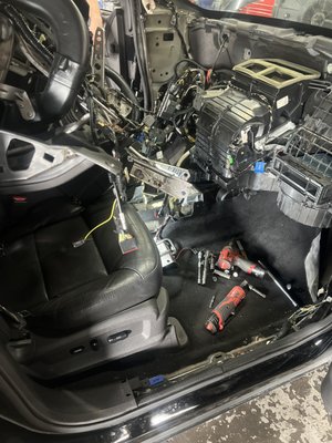 Evaporator core replace - Is hot outside, your a/c don’t work properly, make appointment, I’m happy to get it fixed for
You