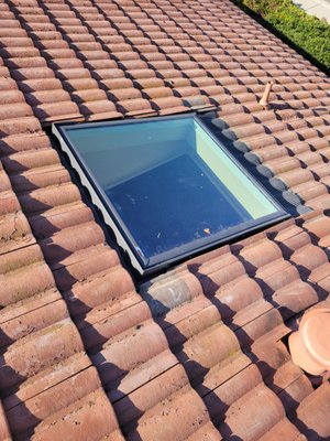 Skylight and Skylight Flashing Replacement - The old skylight was replaced due to leaks, energy inefficiency, and signs of deterioration. Over time, it had become less effective at insulating the home and which can allow water to enter during heavy rain. The new skylight improves energy efficiency, enhances natural light, and ensures a more durable, weather-resistant solution. Skylight and Skylight Flashing Replacement - The old skylight was replaced due to leaks, energy inefficiency, and signs of deterioration. Over time, it had become less effective at insulating the home and which can allow water to enter during heavy rain. The new skylight improves energy efficiency, enhances natural light, and ensures a more durable, weather-resistant solution.