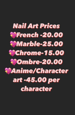 Price List - Here is my price list. Price List - Here is my price list.