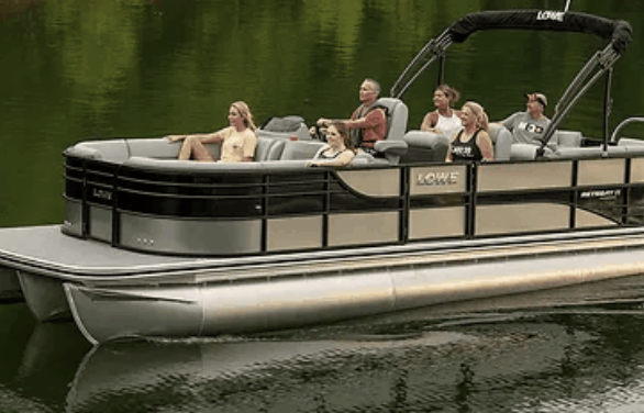 300 HP Lowe SS 270 EWT Tritoon Rental - More Than Ready to Tow Skiers, Wakeboarders and Water Toys!
13 Passenger Capacity
Premium Amenities
V6 3.4L 200HP or 300HP Mercury Outboard Motor
27-ft Deck with Premium furniture
“Open-Down-the-Middle” Floor Plan
New Boat Guarantee *
Need a captain? We have a recommendations! 300 HP Lowe SS 270 EWT Tritoon Rental - More Than Ready to Tow Skiers, Wakeboarders and Water Toys!
13 Passenger Capacity
Premium Amenities
V6 3.4L 200HP or 300HP Mercury Outboard Motor
27-ft Deck with Premium furniture
“Open-Down-the-Middle” Floor Plan
New Boat Guarantee *
Need a captain? We have a recommendations!