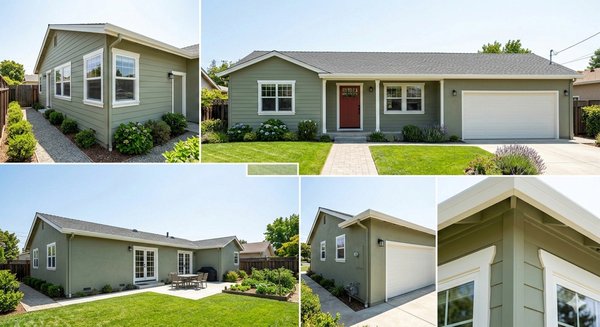Modern Sage Ranch - This project is a full exterior repaint of a contemporary, one-story ranch-style residence. The job involves transitioning the home to a modern "Sage and Alabaster" color scheme, focusing on high-contrast details and multi-substrate application. Modern Sage Ranch - This project is a full exterior repaint of a contemporary, one-story ranch-style residence. The job involves transitioning the home to a modern "Sage and Alabaster" color scheme, focusing on high-contrast details and multi-substrate application.