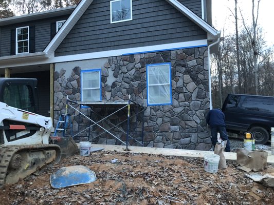 Stone Masonry “
November 2021” - “ Job was started week of November 22nd and completed on November 26.”