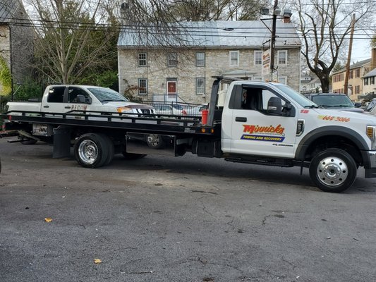 Towing and Recovery - Minnicks Towing and Recovery is a local owned Towing and heavy duty mobile repair company its owned by David Dunn a retired firefighter in Montgomery County MD for 25 years, and Danny Huffman a successful buisness man with over 20 years owing buisness in Loudoun County.. We have brought heavy duty towing as well as light service and medium duty tows. We also offer a heavy duty mobile repair for tractor and trailors and also a light duty service van that will deliver and install batterys anywere you are stuck.... We also offer Truck and trailor repair at our state of the art deisel repair facility and also will have mobile detailing center and a crome shop on site as well as automobile repair for all your needs, and we will be reasonably priced and will offer 20 percent off your repair bill if your active or retired military, firefighters and police officers(i will tow you for free if any of those categories as well).... All of our drivers and staff are trained well and are wreckmaster certified Danny is level 6/5 and is trip 2 supervisor And i am level 4/5 and i am also a trip 2 certified supervisor through wreckmaster.... All of our drivers wear uniforms and have state of the art equipment too operate.... Thank you for taking the time too read our little bio hope too see you at the new shop January 1st 2021 285 Independence Drive Winchester Va 22601 behind the new Harley shop on rt.50... Godbless We also offer Hazmat clean up and containment.... Towing and Recovery - Minnicks Towing and Recovery is a local owned Towing and heavy duty mobile repair company its owned by David Dunn a retired firefighter in Montgomery County MD for 25 years, and Danny Huffman a successful buisness man with over 20 years owing buisness in Loudoun County.. We have brought heavy duty towing as well as light service and medium duty tows. We also offer a heavy duty mobile repair for tractor and trailors and also a light duty service van that will deliver and install batterys anywere you are stuck.... We also offer Truck and trailor repair at our state of the art deisel repair facility and also will have mobile detailing center and a crome shop on site as well as automobile repair for all your needs, and we will be reasonably priced and will offer 20 percent off your repair bill if your active or retired military, firefighters and police officers(i will tow you for free if any of those categories as well).... All of our drivers and staff are trained well and are wreckmaster certified Danny is level 6/5 and is trip 2 supervisor And i am level 4/5 and i am also a trip 2 certified supervisor through wreckmaster.... All of our drivers wear uniforms and have state of the art equipment too operate.... Thank you for taking the time too read our little bio hope too see you at the new shop January 1st 2021 285 Independence Drive Winchester Va 22601 behind the new Harley shop on rt.50... Godbless We also offer Hazmat clean up and containment....