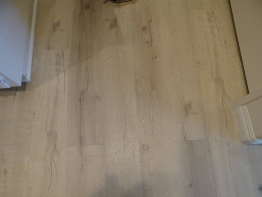 {Johnson} "Royal Creek" Luxury Vinyl Plank Flooring & Baseboards - Such a sweet lady to work for! She was wonderful! Her hodge-podged, mismatched floors needed updated, so glad we were able to make her floors updated & consistent!