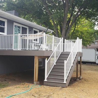 Decks and Patio Remodel/Installation - When it comes to home remodeling, trust is essential. You're not just investing financially; you're entrusting your home to a team of professionals. In Madison, WI, that trust is best placed with JL General Contractors. Known for our expertise, experience, and unwavering commitment to client satisfaction, we stand as the premier choice for home remodeling services.
JL General Contractors offers a wide range of remodeling services, each tailored to meet your specific needs. Whether it's a kitchen or bathroom remodel, home additions, custom cabinetry, or window and door installations, we've got you covered. Our team of experts brings years of experience to the table, ensuring every project is completed to the highest standards.
At JL General Contractors, it's not just about delivering quality work; it's about understanding your vision and bringing it to life. We consider your priorities and budget, creating a plan that aligns with your expectations. With our team at your side, you can rest assured knowing your home is in good hands.
Call or text to schedule your free consultation! Decks and Patio Remodel/Installation - When it comes to home remodeling, trust is essential. You're not just investing financially; you're entrusting your home to a team of professionals. In Madison, WI, that trust is best placed with JL General Contractors. Known for our expertise, experience, and unwavering commitment to client satisfaction, we stand as the premier choice for home remodeling services.
JL General Contractors offers a wide range of remodeling services, each tailored to meet your specific needs. Whether it's a kitchen or bathroom remodel, home additions, custom cabinetry, or window and door installations, we've got you covered. Our team of experts brings years of experience to the table, ensuring every project is completed to the highest standards.
At JL General Contractors, it's not just about delivering quality work; it's about understanding your vision and bringing it to life. We consider your priorities and budget, creating a plan that aligns with your expectations. With our team at your side, you can rest assured knowing your home is in good hands.
Call or text to schedule your free consultation!