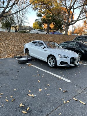 24/7 Roadside Assistance - Call 404-749-0918 for flat tire , mobile roadside assistance in the metro Atlanta area .