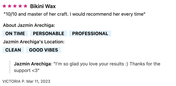 Client Reviews - See what clients are saying!